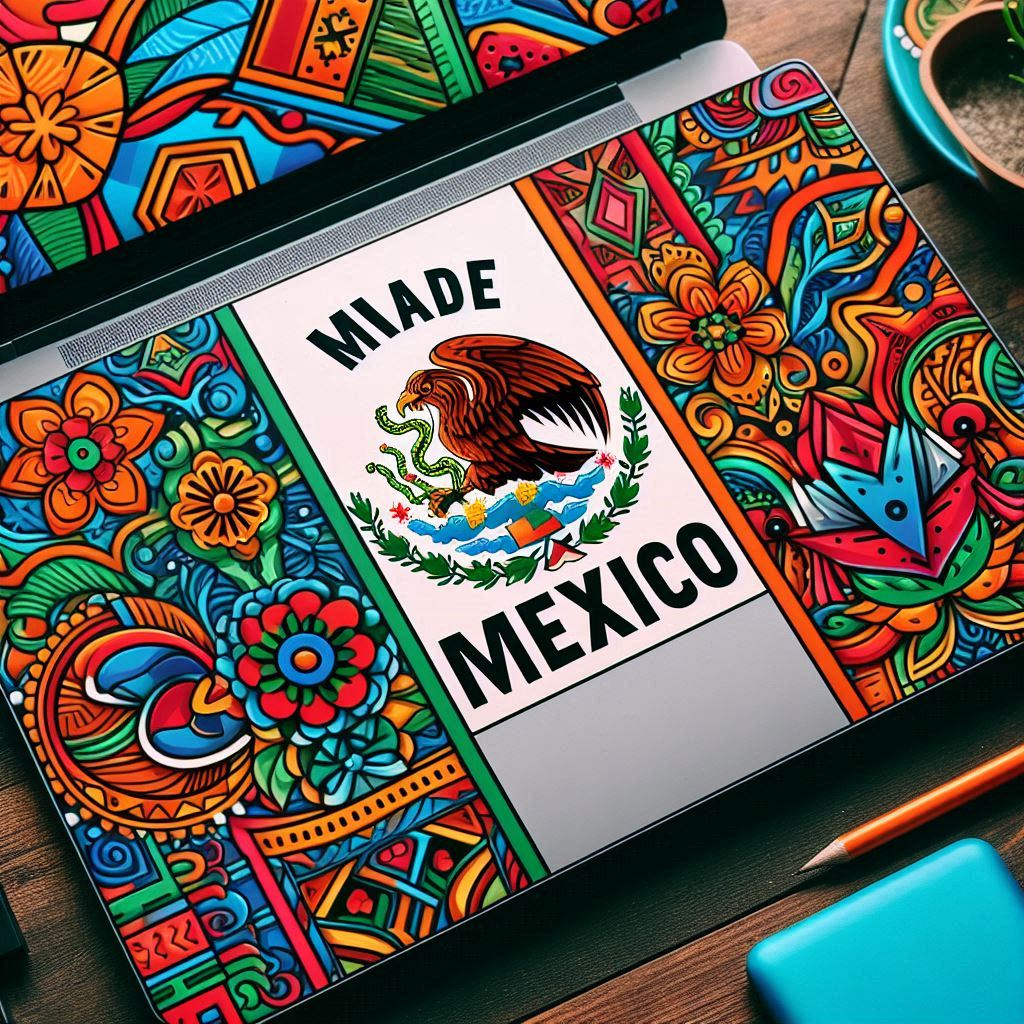 Computadoras Portátil creados con IA, Todo Hecho en México