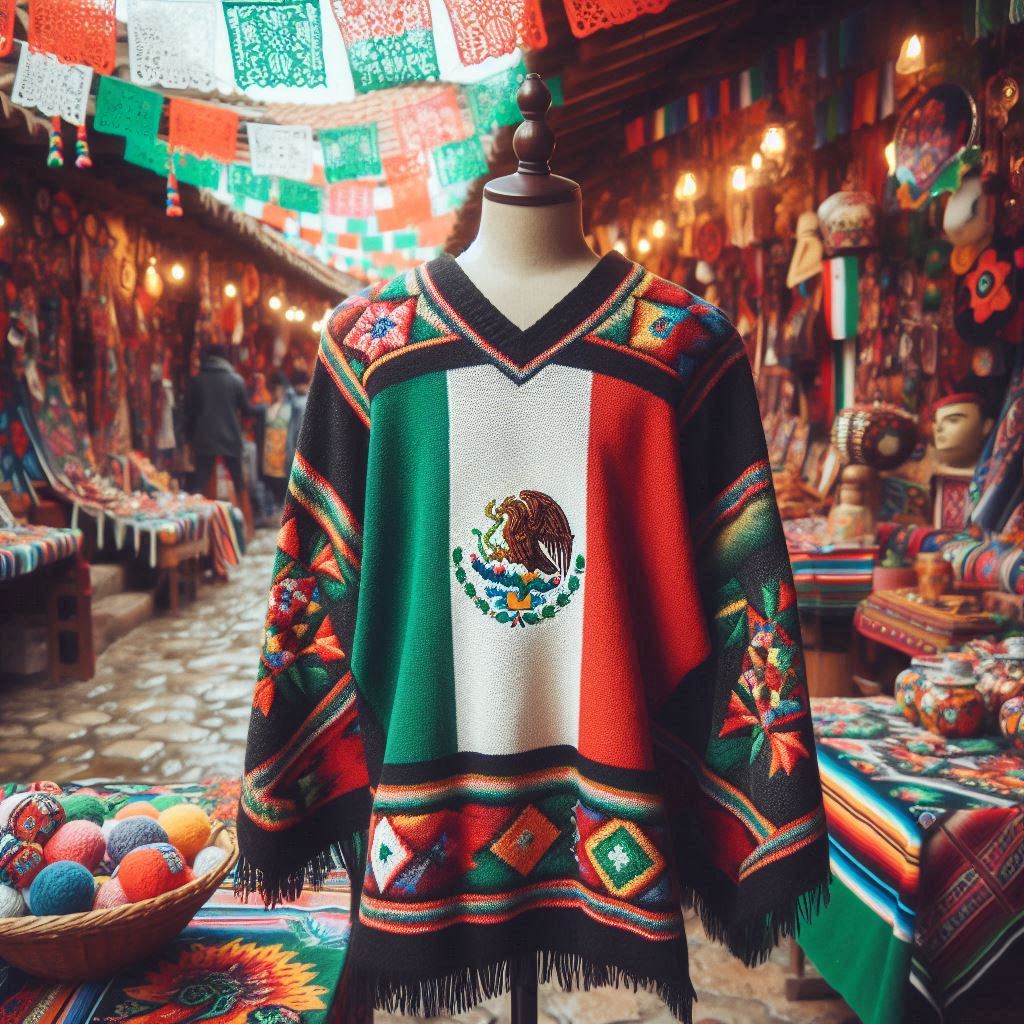 Poncho creados con IA, Todo Hecho en México
