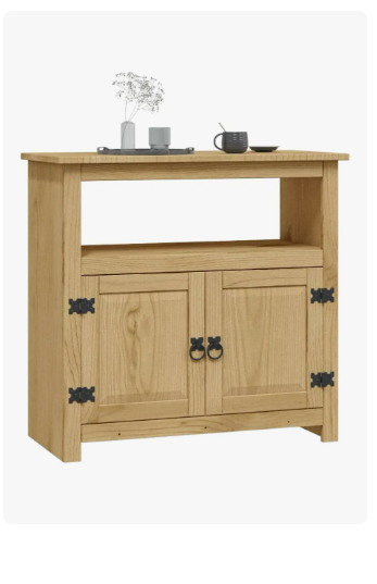 Zeyuan Soporte De Tv De Pino Mexicano Corona De 31.5 X 16.9