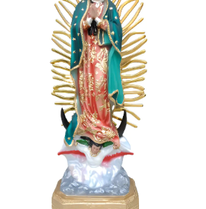 Figura Virgen De Guadalupe 90 Cm En Resina Fina Color