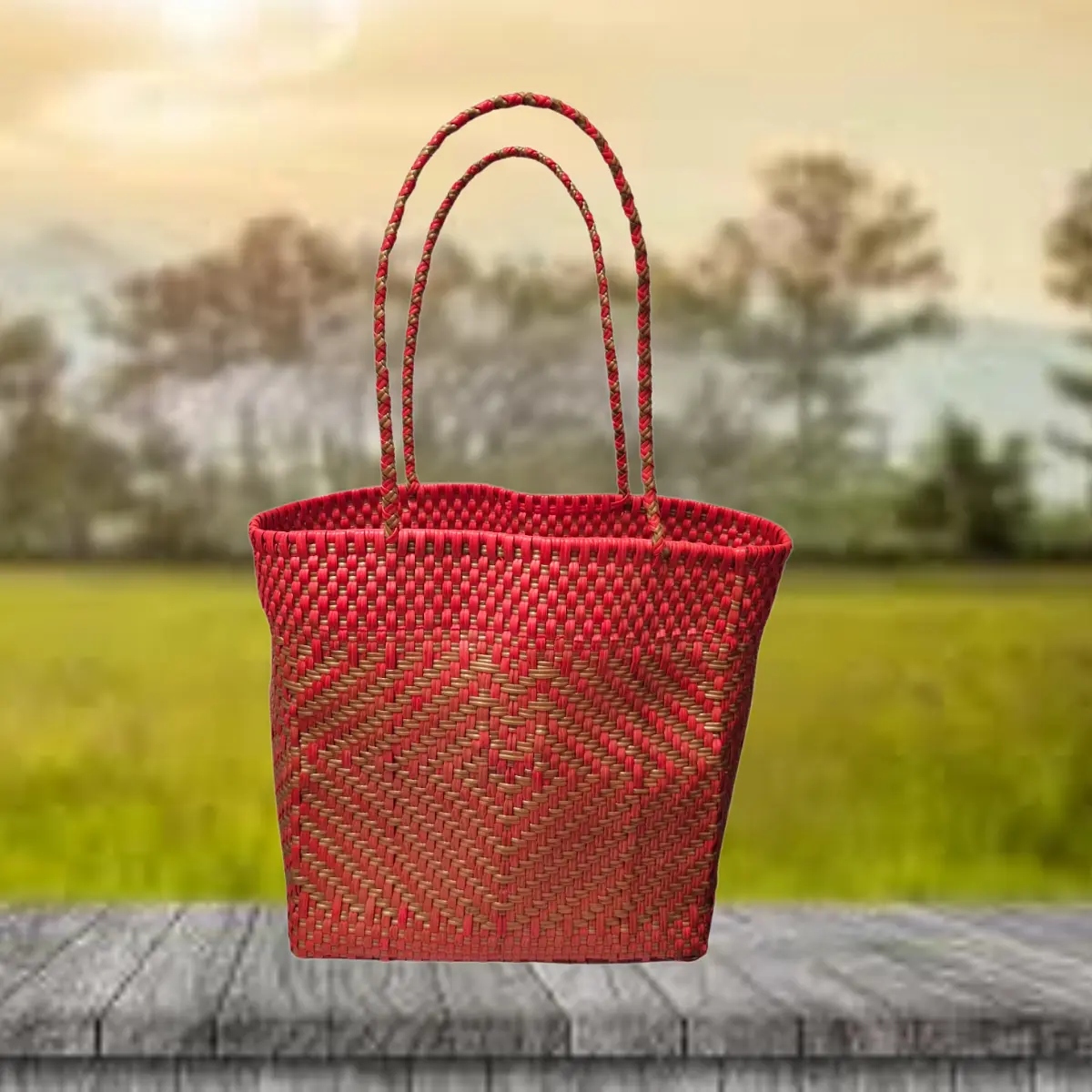 Bolsa De Dama Artesania Mexicana Bolso Para Playa Tote Bag - Imagen 3