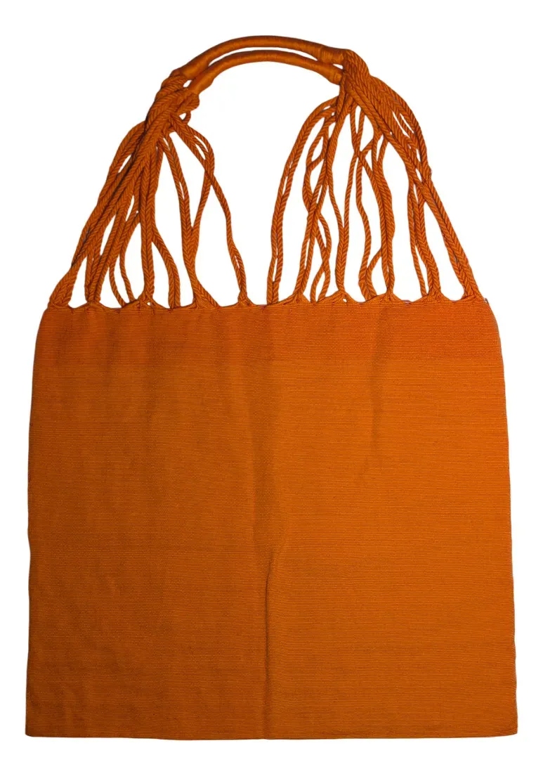 Bolso Artesanal Con Bolitas Chiapas Echo Ha Mano Verde - Imagen 2