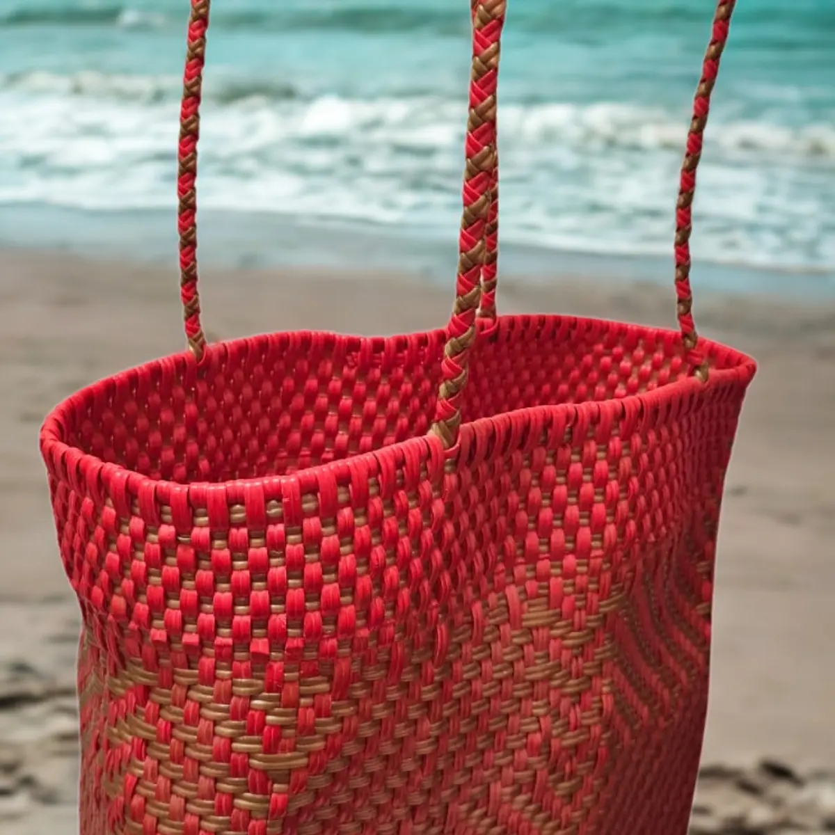 Bolsa De Dama Artesania Mexicana Bolso Para Playa Tote Bag - Imagen 5